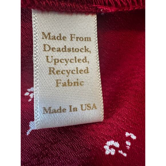 Christy Dawn Bluebell Wrap Dress – Crimson Bloom New With Tags (Size S) - Picture 7 of 8